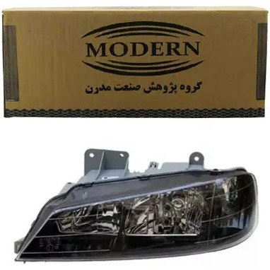 چراغ جلو استیل ودودی پارس [چپ]